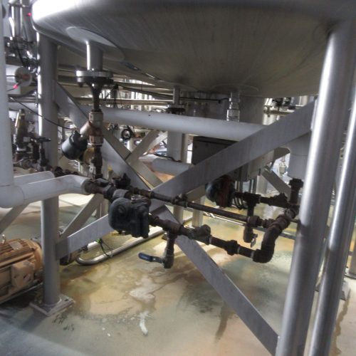 Complete Mueller 50 BBL Capacity Brewhouse System w/ Mash, Lauder Tuns, Brew Kettle