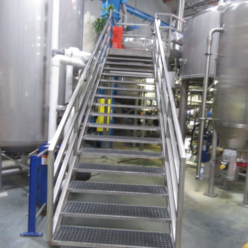 Complete Mueller 50 BBL Capacity Brewhouse System w/ Mash, Lauder Tuns, Brew Kettle