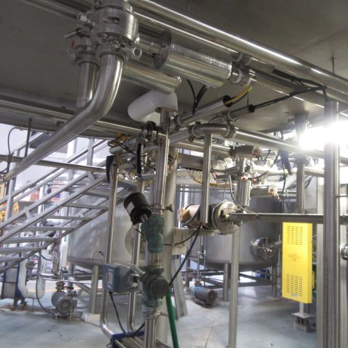 Complete Mueller 50 BBL Capacity Brewhouse System w/ Mash, Lauder Tuns, Brew Kettle