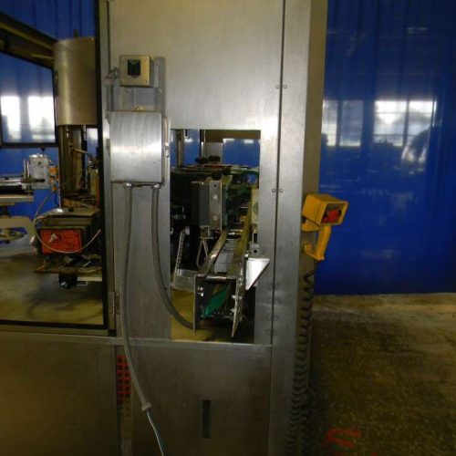 Krones Canmatic (12) Head Rotary Hot Melt Labeler