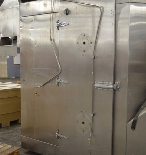 Martin Baron Model J160302 S/S 7 ft Dia x 13 Tier Enclosed Nitrogen Spiral Freezer