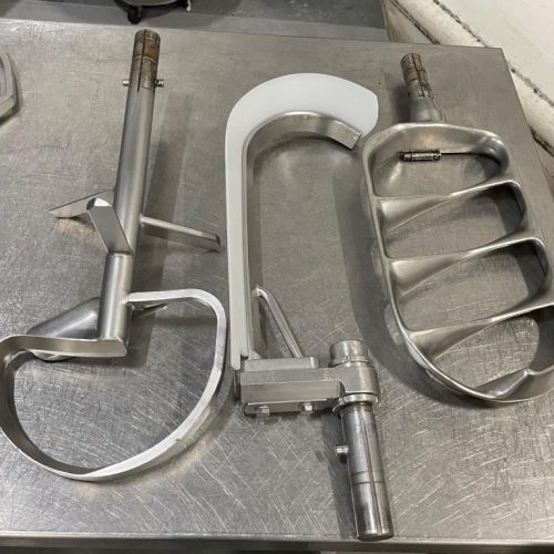 Tonelli Model U3300, 300 Liter S/S Universal 2000 Vertical Twin Tool Planetary Mixer