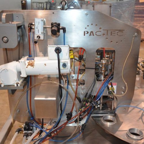 PacTec Double Head Rotary Cup Filler with Sealer