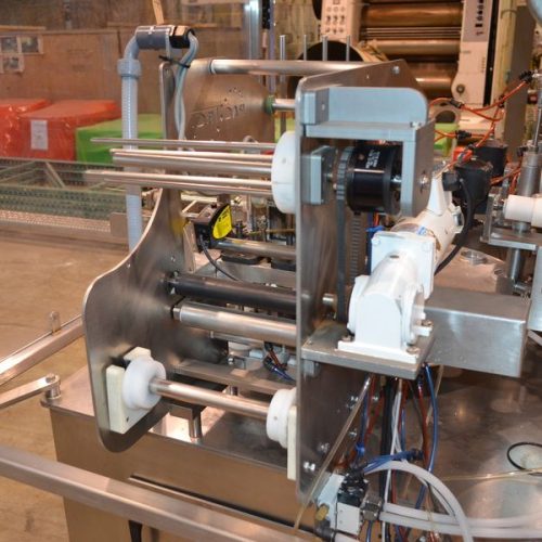 PacTec Double Head Rotary Cup Filler with Sealer