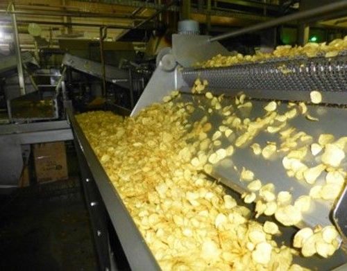 Complete Fabcon 120 kgs Per Hour Potato and Vegetable Chip / Crisp Processing Line