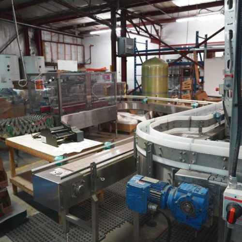 Complete GAI 1,500-6,000 BPH Beer Bottle Filling, Crowning, and Packing Line
