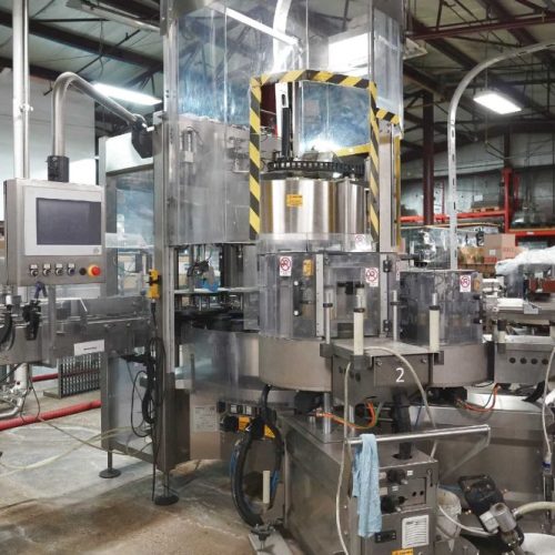Complete GAI 1,500-6,000 BPH Beer Bottle Filling, Crowning, and Packing Line
