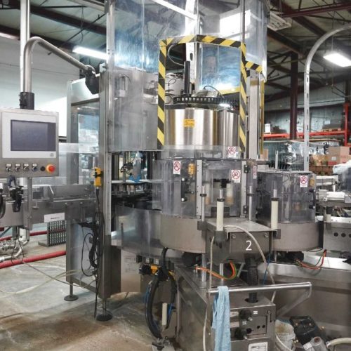 Complete GAI 1,500-6,000 BPH Beer Bottle Filling, Crowning, and Packing Line