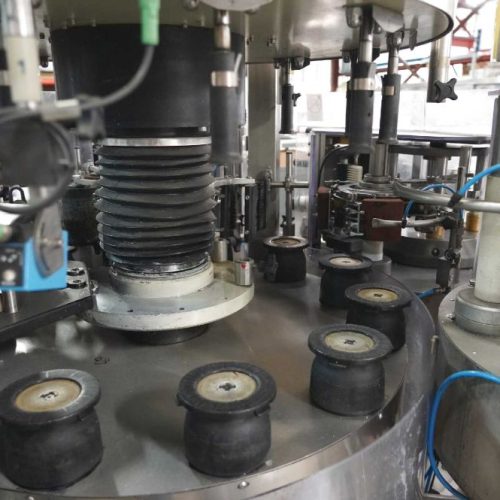 Complete GAI 1,500-6,000 BPH Beer Bottle Filling, Crowning, and Packing Line