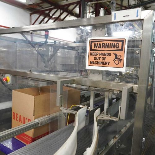 Complete GAI 1,500-6,000 BPH Beer Bottle Filling, Crowning, and Packing Line