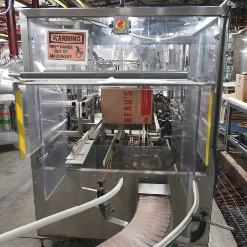 Complete GAI 1,500-6,000 BPH Beer Bottle Filling, Crowning, and Packing Line