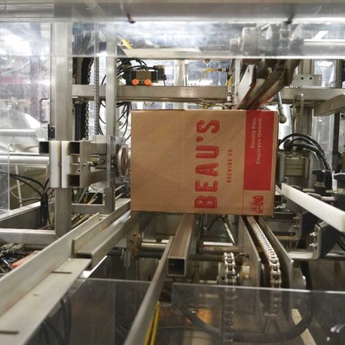 Complete GAI 1,500-6,000 BPH Beer Bottle Filling, Crowning, and Packing Line