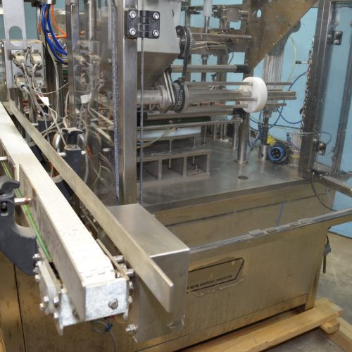 Pack Line Model NB070 S/S Single Head Rotary Cup Filler and Sealer
