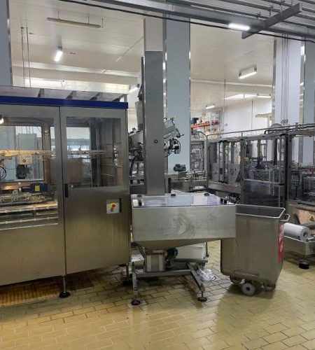 Tetra Pak Model TBA8 500 Aseptic Brick Container 6,000 PPH Filling Line