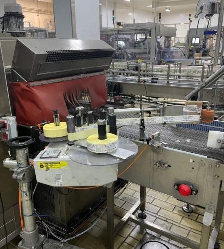 Tetra Pak Model TBA8 500 Aseptic Brick Container 6,000 PPH Filling Line