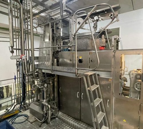 Tetra Pak Model TBA8 500 Aseptic Brick Container 6,000 PPH Filling Line