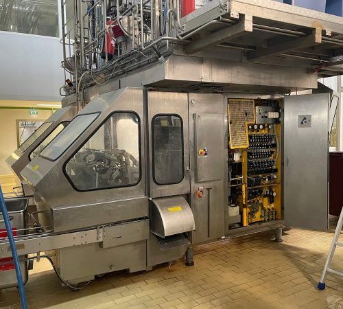 Tetra Pak Model TBA8 500 Aseptic Brick Container 6,000 PPH Filling Line