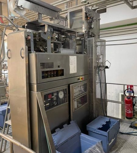 Tetra Pak Model TBA8 500 Aseptic Brick Container 6,000 PPH Filling Line