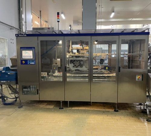 Tetra Pak Model TBA8 500 Aseptic Brick Container 6,000 PPH Filling Line