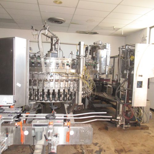 Krones Model 5612 (56) Valve S/S Rotary Filler with CSI (12) Head Capper