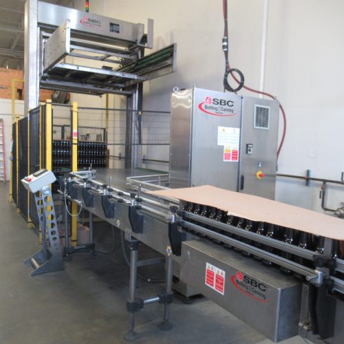 Krones Complete 240 CE Per Hour Beer Bottle Filling, Crowning, and Labeling Line