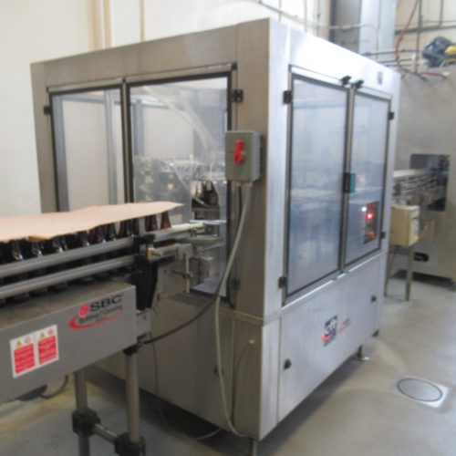Krones Complete 240 CE Per Hour Beer Bottle Filling, Crowning, and Labeling Line