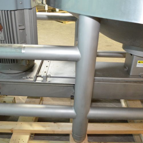 Breddo Model LORWWSS 300 Gallon S/S Round Jacketed Sweep Scrape Agitated Likwifier