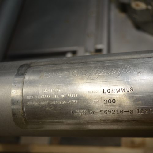 Breddo Model LORWWSS 300 Gallon S/S Round Jacketed Sweep Scrape Agitated Likwifier