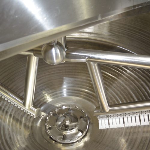 Breddo Model LORWWSS 300 Gallon S/S Round Jacketed Sweep Scrape Agitated Likwifier