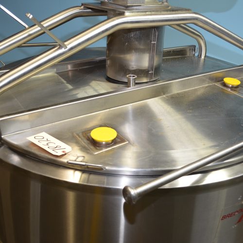 Breddo Model LORWWSS 300 Gallon S/S Round Jacketed Sweep Scrape Agitated Likwifier