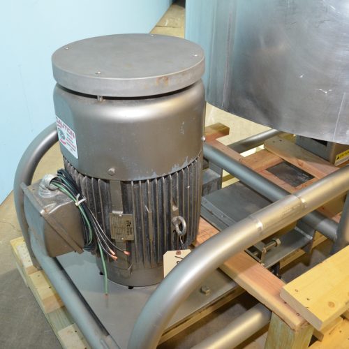 Breddo Model LORISS 100 Gallon S/S Round Jacketed Sweep Scrape Agitated Likwifier