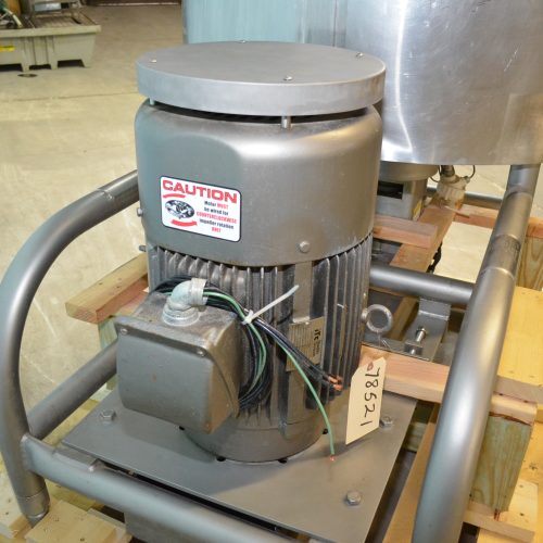 Breddo Model LORISS 100 Gallon S/S Round Jacketed Sweep Scrape Agitated Likwifier