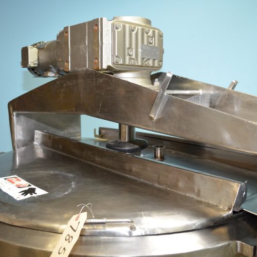 Breddo Model LORISS 100 Gallon S/S Round Jacketed Sweep Scrape Agitated Likwifier