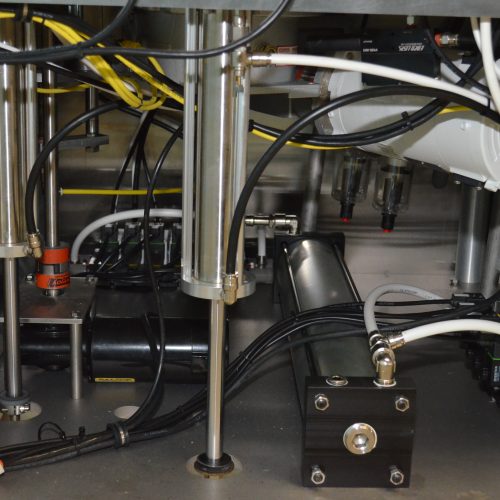 World Cup Model 1232 (12) Head S/S Rotary Cup Filler, Sealer, Overlidder