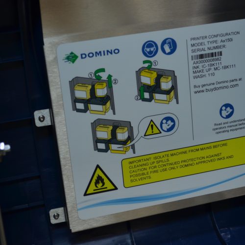 Domino Model AX150I S/S Inkjet Coder