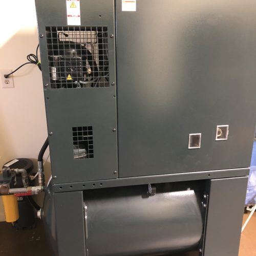 Kaeser Model AircenterSM7.5, 7.5 HP Rotary Screw Air Compressor and Air Dryer