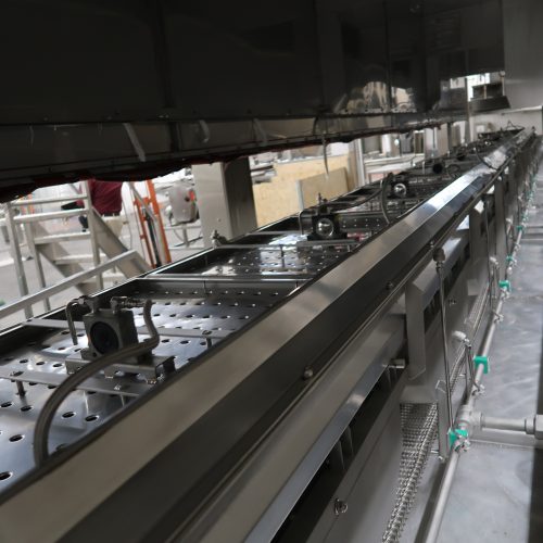 Linde Messer Model KFIT26H 40 ft L x 28 in W S/S Impingement Freeze Tunnel