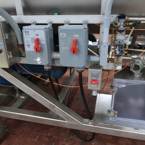 MTC Model MTB34080P 8,000 Pound Capacity S/S Twin Shaft Paddle Blender