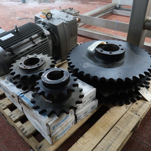 Rietz Model RS28K5406 4,000 Pound Capacity S/S Twin Shaft Ribbon Blender