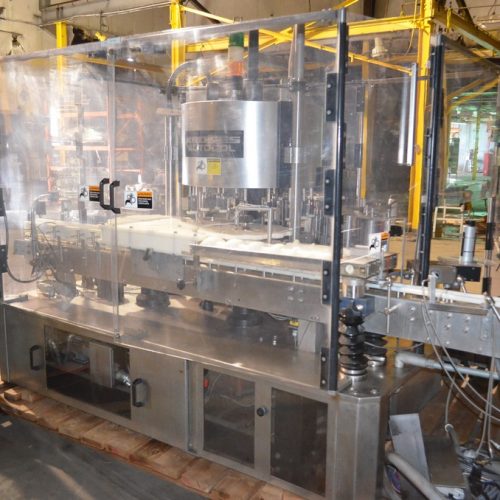 Krones Model Autocol 18 Head Rotary Pressure Sensitive Labeler