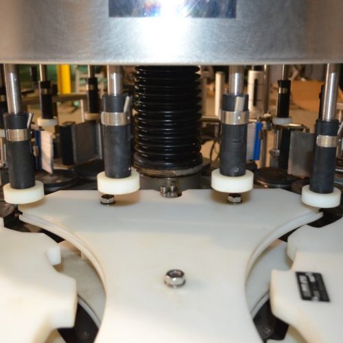 Krones Model Autocol 18 Head Rotary Pressure Sensitive Labeler