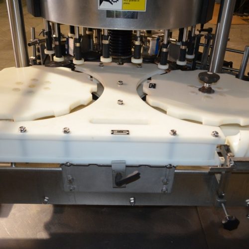 Krones Model Autocol 18 Head Rotary Pressure Sensitive Labeler