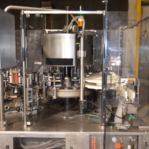 Krones Model Autocol 18 Head Rotary Pressure Sensitive Labeler