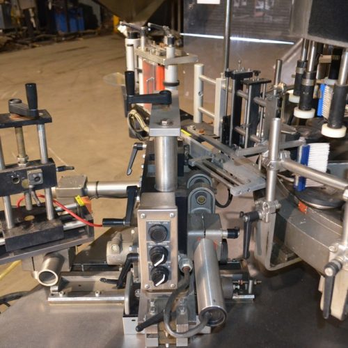 Krones Model Autocol 18 Head Rotary Pressure Sensitive Labeler
