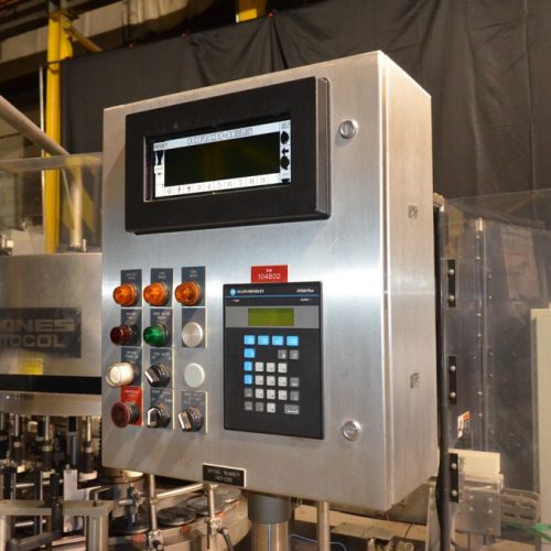 Krones Model Autocol 18 Head Rotary Pressure Sensitive Labeler