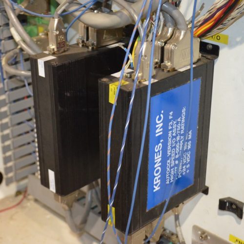 Krones Model Autocol 18 Head Rotary Pressure Sensitive Labeler