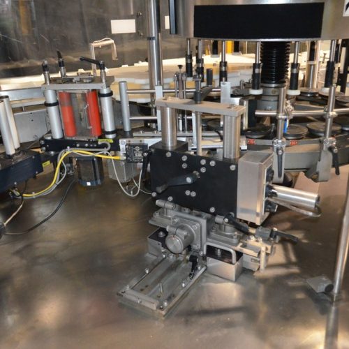 Krones Model Autocol 18 Head Rotary Pressure Sensitive Labeler