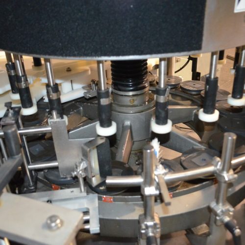 Krones Model Autocol 18 Head Rotary Pressure Sensitive Labeler