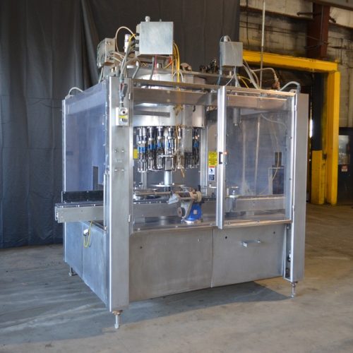 Fowler Zalkin Model CAS18640NG (18) Head S/S Rotary Chuck Capper