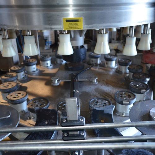 PE Model Rollmatic (18) Head Rotary Labeler